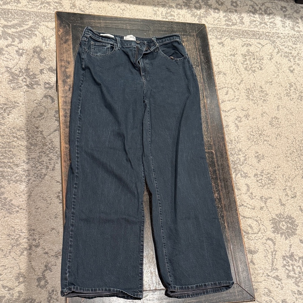 Universal Thread Dark Blue Wide Leg Jeans